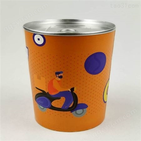 瓜子纸罐子定做 易拉罐纸罐 海苔瓜子坚果纸食品包装纸罐子非标定做logo食品罐