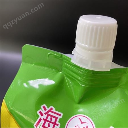 饮料吸嘴塑料袋 食品复合吸嘴袋 透明自立吸嘴袋 奕腾塑业