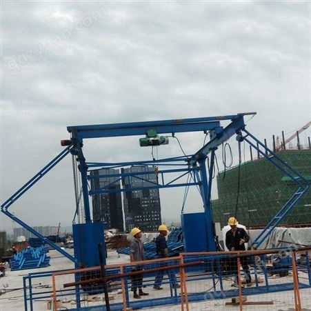 桥梁设备 2吨护栏台车模板厂家 1吨3吨护栏模板台车图片