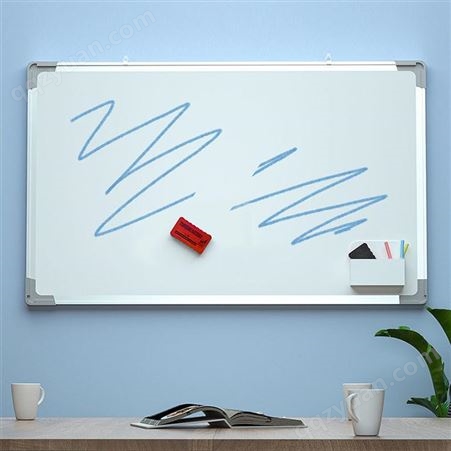 磁性钢化玻璃白板写字板支架式黑板墙贴家用儿童教学办公培训投影会议白板墙贴小黑板挂式记事板告示板郑州