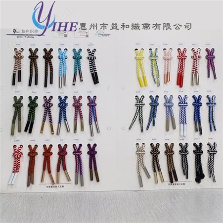 惠州绳带批发 中国风绳带织带供应 弹性鞋带裤带厂家