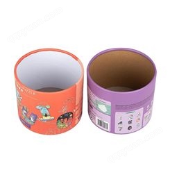 食品包装纸罐 烫金彩印茶叶罐 食品茶叶包装纸罐定做