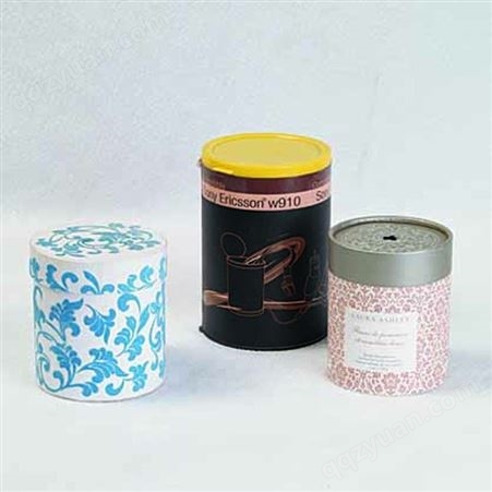 5322彩印巧克力包装纸筒 化妆品坚果圆筒纸罐印刷 礼品花茶包装纸管