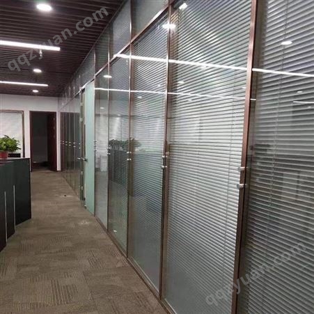 办公室玻璃隔断玻璃隔断墙调光玻璃隔断省内免费送装