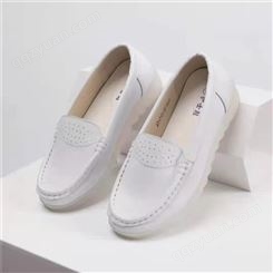圆头方头时尚护士鞋 低帮白色护士鞋  养老院护理工作鞋 质量保证