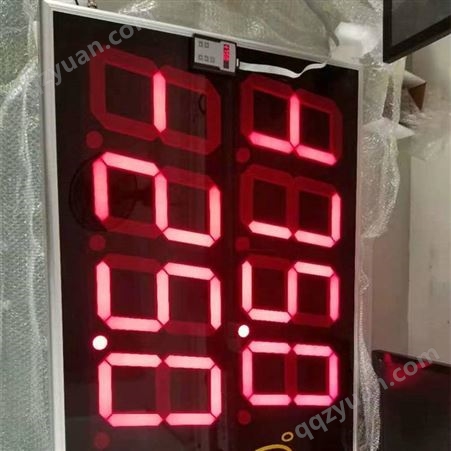 广州DP系列大屏显示器 采用高亮度红色LED 报警、通讯功能