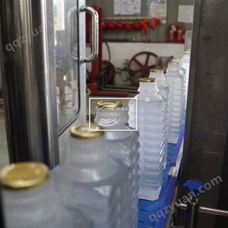 朗维全自动灌装铝箔封口机 椰汁饮料灌装机 乳品机械