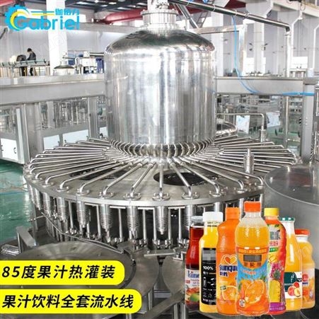 玻璃瓶饮料设备果汁灌装机械石榴汁饮料生产线成套设备伽佰力机器