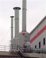 BJS-400玻璃钢脱硫除尘器 砖厂窑炉锅炉烟气处理设备