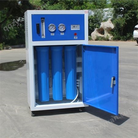 供应PLD800G蓝白箱式商务净水器 商用纯水机 RO反渗透直饮水机