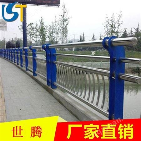 桥梁护栏不锈钢复合管河道护栏景观栏杆道路铸铁护栏碳素钢栏杆