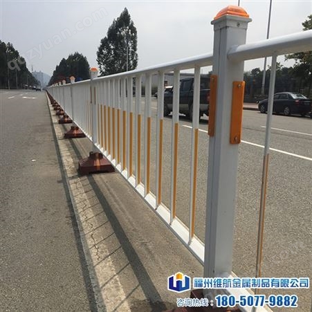 护栏厂家直供-城市护栏-塑钢道路护栏-机非护栏