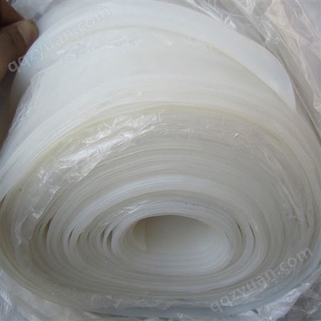 乳白色耐高温硅胶板 硅胶皮 高抗撕工业硅胶板