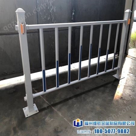 护栏厂家直供-城市护栏-塑钢道路护栏-机非护栏