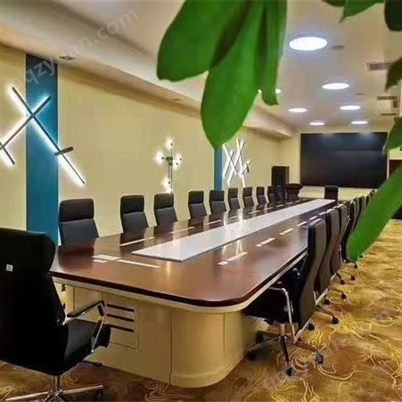 直销无纸化会议桌 长条桌智能升降器  办公室家具定制