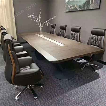 直销无纸化会议桌 长条桌智能升降器  办公室家具定制