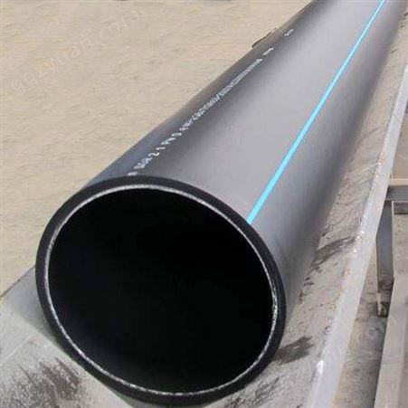 PE给水直管 PE灌溉管 加工出售PE100级高密度黑色直管63-160 国泰浩德