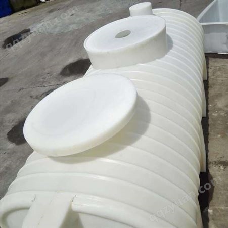  5立方卧式水罐 pe水箱 耐酸碱耐腐蚀白色加厚 现货供应