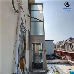 济南博裕家用电梯生产厂家   室外二三层小型别墅简易电梯   支持私人订制
