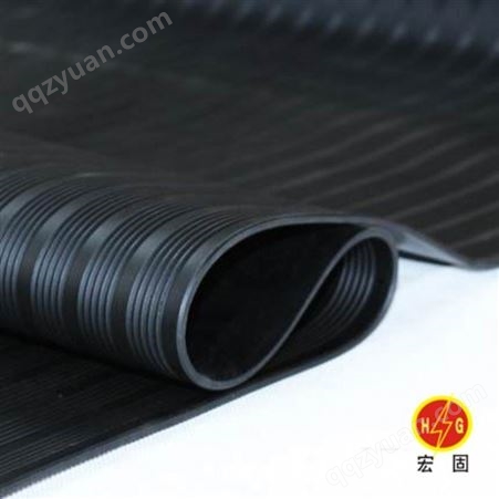 宏铄电力黑色绝缘胶垫 优质绝缘胶垫,加厚减震绝缘胶垫
