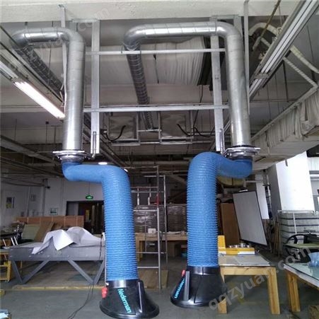 萍乡 可定制 挂壁式 管径200 工业除尘 耐高温 万向柔性吸气臂