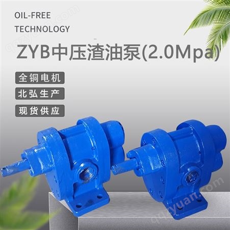 生产ZYB合金钢齿轮油泵 渣油泵 燃油烧系统用泵 沥青拌合站泵