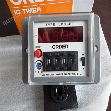 现货 中国台湾ORDER欧德 计时器 LTT-ND 12S*12S   保证 当天发货