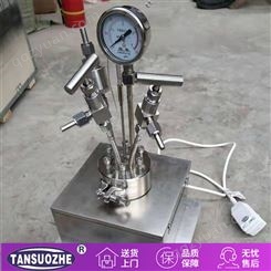 河南厂家直供 TSZ-3C/D-0.25小型台式高压反应釜 多功能反应釜 电加热反应釜设备