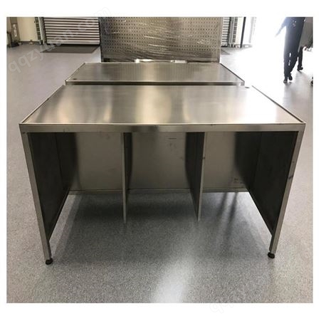 天津不锈钢工作台生产厂家华奥西定制不锈钢操作桌 不锈钢防静电工作台