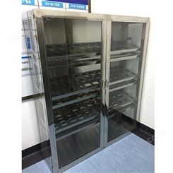 天津不锈钢置物柜厂家定制不锈钢四门柜_不锈钢对开门柜--GOFO