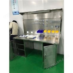 天津专业生产201 304 316不锈钢工作台 不锈钢工作桌GOFO