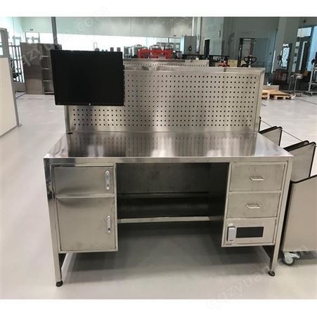 天津不锈钢工作台生产厂家华奥西定制不锈钢操作桌 不锈钢防静电工作台