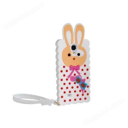 兔子硅胶手机套_黑色硅胶手机套_适用于各种型号手机_旭凯