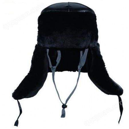 三棵松羊剪绒棉安全帽冬天保安护耳防风棉头盔户外棉安全帽头盔