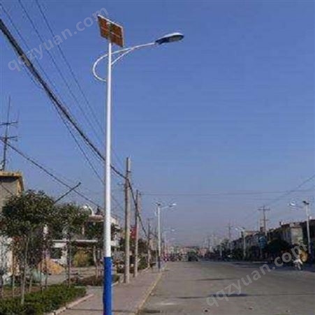 供应云南藏族彝族傣族特色太阳能路灯6米7米 厂家供应路灯杆