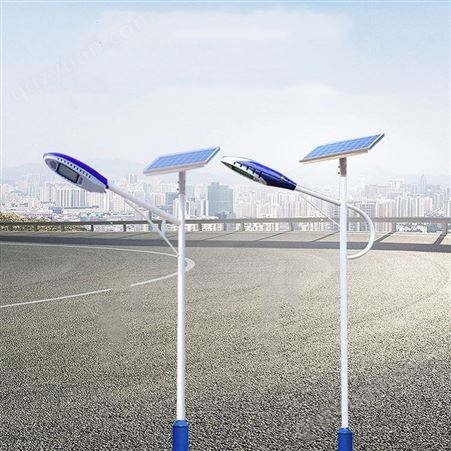 供应新农村太阳能路灯 小金豆 飞机蓝LED路灯灯头 锂电池太阳能路灯生产厂家