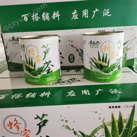 阜阳田园食品厂蜂蜜芦荟罐头 营养美味 芦荟丁百搭辅料