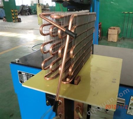 气动对焊机 对焊机厂家 蒸发器铜管与铁丝焊接 电阻碰焊机