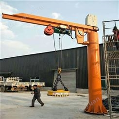 新款立柱式悬臂起重机  10吨摇臂吊 德诺 支持定制悬臂吊 定制2吨单臂吊