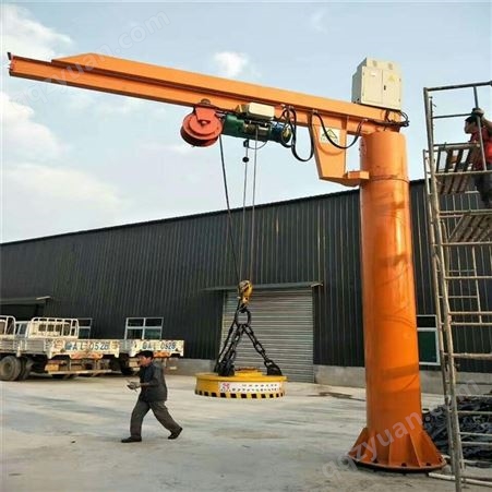 新款立柱式悬臂起重机  10吨摇臂吊 德诺 悬臂吊质优价廉 单臂吊现货直销