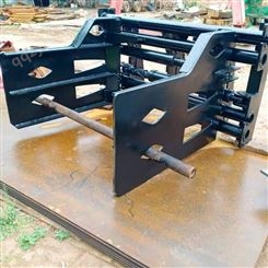 鲁工莱工装载机安装抓子 用于钢铁冶炼 安装简单 全国发货