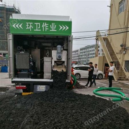 深圳淤泥处理车 新型吸粪车 市政工程车