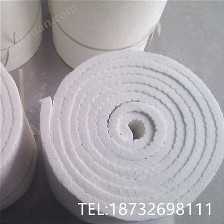 奥旺 耐高温硅酸铝纤维毡 硅酸铝纤维棉甩丝 硅酸铝针刺毯报价