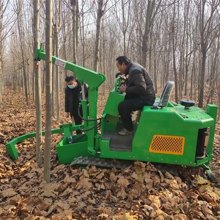 多地形园林木业挖树机 定做履带式活树移栽机 全新多地形挖树机价格