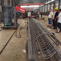 24米数控钢筋笼滚笼机技术参数 钢筋笼绕筋机南宁销售