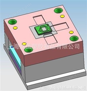 上海欣运注塑模具厂加工订做指南针塑料插扣模具开模及注塑生产