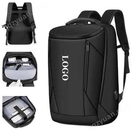 新款2020书包 双肩包 男士电竞风商务电脑背包厂 商务背包定制LOGO礼品