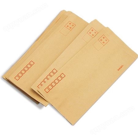 复古牛皮纸信封自粘包装袋信纸定做_长印印刷设计