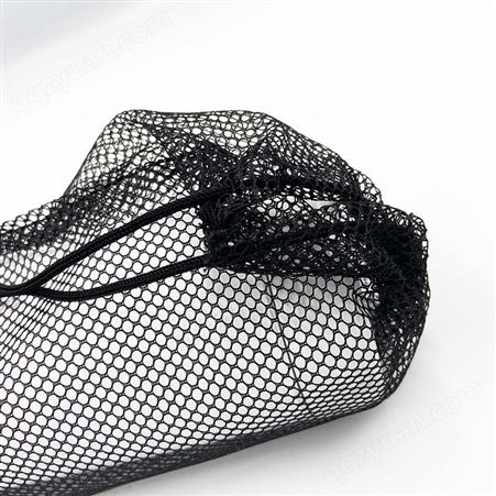 多尺寸单层高尔夫球束口网袋 黑色高尔球网袋