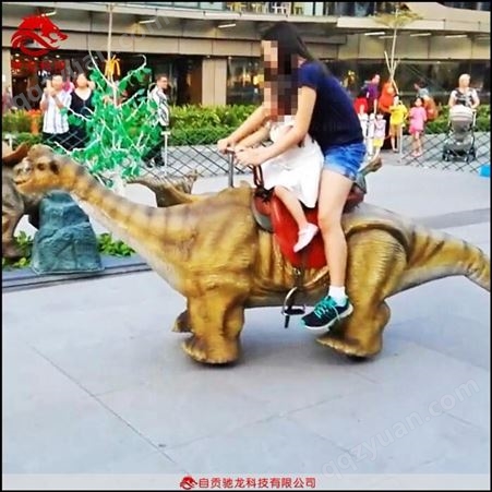 仿真恐龙坐骑行走恐龙广场公园商场恐龙电瓶车游乐园恐龙模型骑乘甲龙